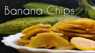 Nendran Banana chips  Kerala snacks recipes Banana RecipesCrispy banana chips [upl. by Gnirol]