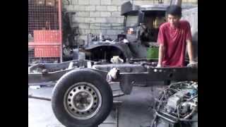 4D56 mitsubishi pajero engine with turbo part 1 [upl. by Nigel]