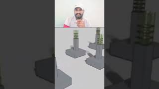 construction basement iron pedestal concrete rmc housetrending viralvideo shorts india [upl. by Asena]