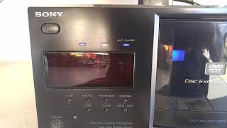 Sony DVPCX985V 400Disc SACDDVDCD Changer [upl. by Justis]