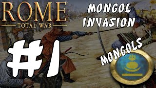 Rome Total War Mongol Invasion  Mongols 1 [upl. by Linnette]