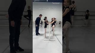 PT1 Ballet class w Slawomir🩰🦵🫣✨😂 ballet balletdancer dancer dance classicaldance [upl. by Deibel]