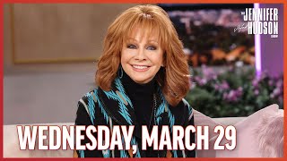 Reba McEntire Wednesday March 29  The Jennifer Hudson Show [upl. by Greerson]