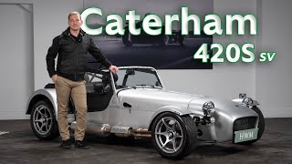 A Delightful Caterham 420S Finished in Platinum Silver  A Walk Around With Ollie [upl. by Lenehc]