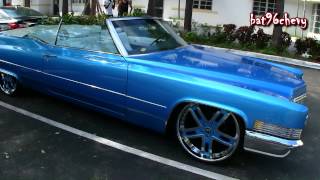 70s Cadillac Deville Convertible DROPPED on 24quot Forgiatos  1080p HD [upl. by Fridell]