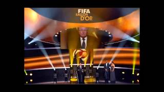 Fifa Ballon Dor l Team und Weltfussballer des Jahres 2012 [upl. by Darill139]