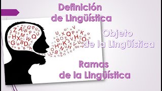 Lingüística Definición su Objeto y sus Ramas [upl. by Quigley]