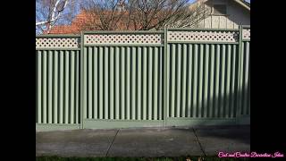 Metal Fence Design Ideas [upl. by Wycoff259]