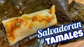 How to make SALVADORAN TAMALES step by step The authentic recipe [upl. by Pelagi]