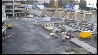 Balexert 1998 les travaux dextension du centre Archives de Canal 29 [upl. by Merceer]