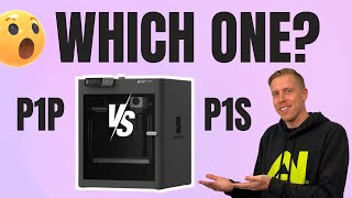 Bambu Lab P1P vs P1S Differences  Which to Choose [upl. by Acirem]