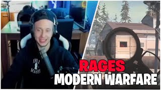 Rene Schmock raged bei Modern Warfare🤣 STREAMHIGHLIGHTS [upl. by Aimek]