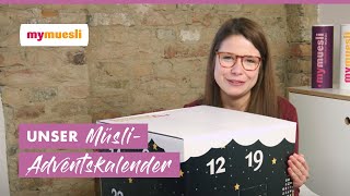 mymuesli  Unser MüsliAdventskalender [upl. by Neelloj]