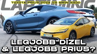 SPORTOS PRIUS  Toyota Prius 2024 vs BMW 840d Coupe Laptiming ep 346 [upl. by Beitris]