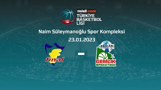 Final Spor  Akran Gemlik Basketbol mislicom TBL 16Hafta [upl. by Ecydnac]