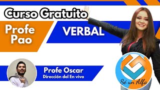 RAZONAMIENTOS VERBAL Alfa Universidades Clases Gratuitas [upl. by Irv]