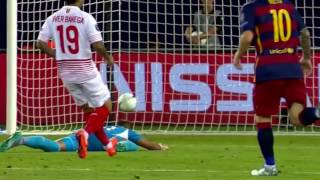 FC Barcelona vs Sevilla 5 4 Highlights UEFA Super Cup 2015 16 HD 720p English Commentary [upl. by Nivk]