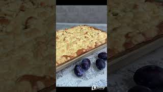 Saftiger Zwetschgen Pflaumenkuchen mit Streusel vom Blech leicht und lecker Lieblingsofen [upl. by Autumn]