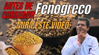 Antes de Consumir Fenogreco debes Ver este Video Dr Javier E Moreno [upl. by Armbrecht594]