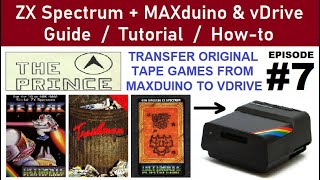 ZX Spectrum  MAXduino amp vDrive Episode 7 [upl. by Nigel429]