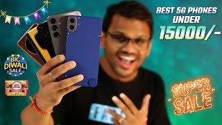 TOP 5 Best Phones Under 15000 in Flipkart Diwali Sale amp Amazon Sale 2024 [upl. by Gib]