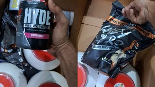 muscle secreat mass gainer review unboxing liveopening [upl. by Nytsirk]