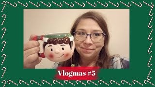 Vlogmas 5 przeziębienie kubek elf światełka dla nastroju [upl. by Alah]