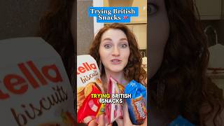 Trying British Snacks 🇬🇧 [upl. by Lark302]