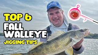 Jigging Fall Walleye Tips [upl. by Humphrey21]