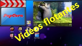 videos flotantes con popcorn player para android 2013 [upl. by Nitsyrc]