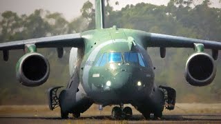 Embraer C390 Millennium KC390 Landing [upl. by Leelahk]