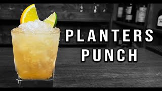 Planters Punch  Rum Drink Recipes  Booze On The Rocks [upl. by Chiles330]