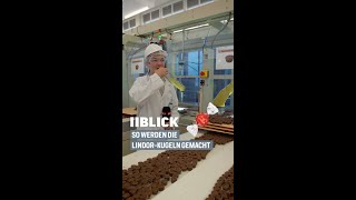 Reportage in der LindtFabrik So werden die LindorKugeln gemacht [upl. by Lennej115]