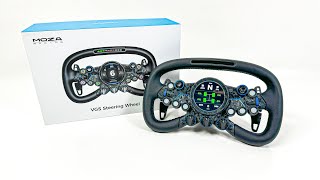 Moza Vision GS Steering Wheel  Unboxing [upl. by Carrew]