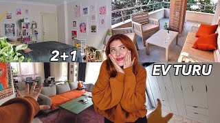 EV TURU 🏡 Minimalizme savaş açtım 😡 21 minnoş evim 💕 [upl. by Shelby264]