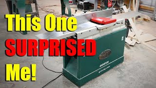 What A Surprise Review of Grizzly Jointer [upl. by Nats555]