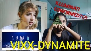 VIXX  Dynamite MV REACTION [upl. by Eerazed]