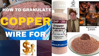 Copper Granulator Setup pt1 [upl. by Eidac]