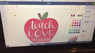 How To Make A Reverse Canvas with Adhesive Vinyl Using Your Cricut [upl. by Truk493]