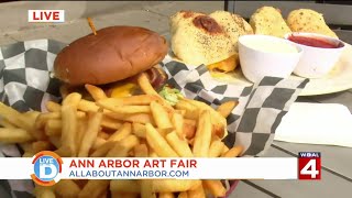 Live In The D Ann Arbor Art Fair  Eats and Souvenirs [upl. by Ogram]