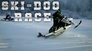 SNOWMOBILE RACE Fox Lake Alberta 2020 [upl. by Dickinson]