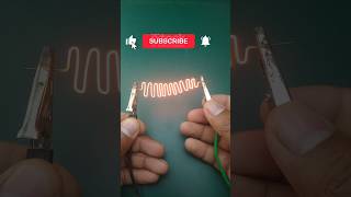 Satisfying Heating Nichrome Wire Heating  shorts youtubeshorts viralvideo [upl. by Falkner]