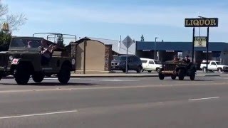 The Wall that Heals arriving in Willows CA [upl. by Crandale]