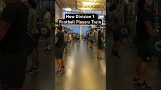 How Division 1 Football Players Train [upl. by Kooima735]