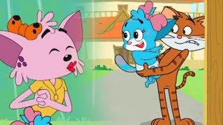 Cat amp Keet  Baby Kitten on Rampage  Funny Animated Cartoon Shows For Kids Chotoonz TV [upl. by Leverett]