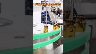 Auto multihead vials filling machinefillingmachine vials liquidfillingmachine packaging fyp [upl. by Naawaj797]