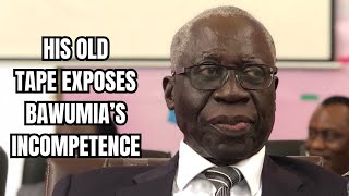 Old tape of Osafo Marfo EXPOSES Bawumias incompetence [upl. by Ayikahs]