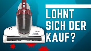 Hoover Ultra Vortex ► Milbensauger mit UVLicht für hygienische Reinigung im Test [upl. by Saloma]