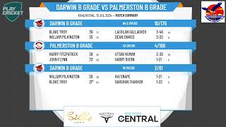 Darwin B Grade v Palmerston B Grade [upl. by Costanza]