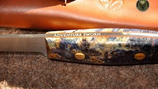 Adventure Sworn Woodsman Bushcraft Knife [upl. by Mordy242]